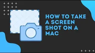 HOW TO TAKE A SCREEN SHOT ON A MAC!