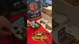 The Lego Crafting Table, One subscriber is One Block | PART 586