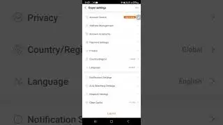 Using the 1688 app in English or other Languages