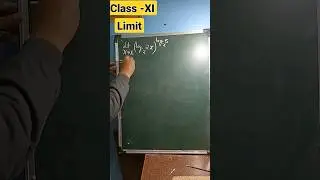 Limit Problem //Class-XI //Total 3/Mathematics .#youtubeshorts #mathematics #limit