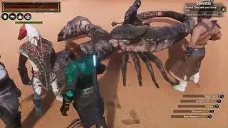 CONAN EXILES Hitting Bosses