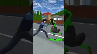 Мио преследовали зомби, папа помог😱 #sakuraschoolsimulator #shorts #sakura #shortvideo
