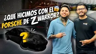 Forramos 2 veces el Porsche de Z-Warror &iexcl;No era wrap era cart&oacute;n! 😅