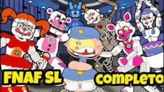 MONGO E DRONGO NO FNAF SISTER LOCATION-TODAS AS 6 NOITES