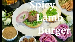 Spicy Lamb Burger