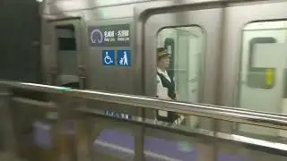 にっぽんの鉄道 名古屋市営地下鉄(名城線 鶴舞線)八事駅  (警笛注意！！)