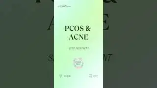 PCOS & ACNE: SPOT TREATMENT #pcossupport #hormonehealth #nutritionassistance #pcoswarrior
