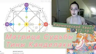 МАТРИЦА СУДЬБЫ ТИНЫ КАНДЕЛАКИ. КАРМИЧЕСКИЙ ХВОСТ 12-19-7