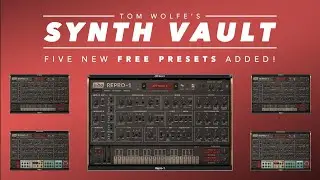 Free U-he Repro-1 Presets - Synth Vault November 2025 | Vintage Analog Arpeggios & Sequences