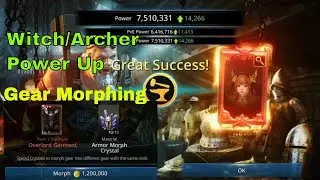 Darkness Rises tips and tricks: Gear Morphing & Witch/Archer Power Up!