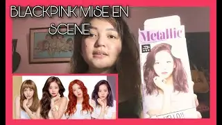 I USE BLACKPINK MISE EN SCENE HAIR COLOR!