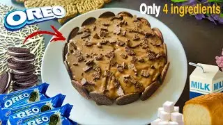 5 Minutes Bread Oreo Cake Only 30 Rupees |  Christmas Cake 2025 | Bread Cake Recipe Without Oven