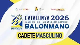 #CESABalonmano2026 | Campeonato de España - CM - Grupo B | Cataluña : Comunidad Valenciana