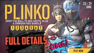 New Arctic Blue Bundle Events | Free Fire new events | Plinko Events | Full Details