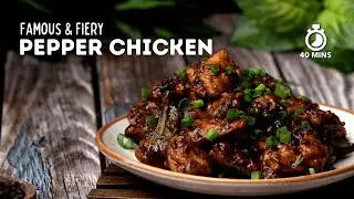 Курица с перцем | Рецепты закусок | Рецепты из курицы | Рецепты курицы в ресторанном стиле | Cookd