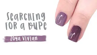 Zoya Dupe Check Vivian | 25 Sweetpeas