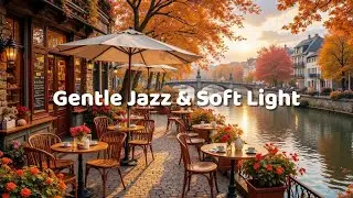 Quiet Morning Café ❄️ Gentle Jazz & Soft Light