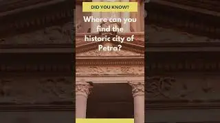 The Enchanting Ancient City of Petra.