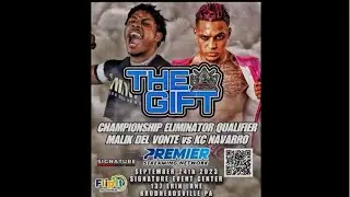 Battlefield Pro Wrestling “The Gift”:  KC Navarro vs Malik Del Vontè (BPW Championship Qualifier)
