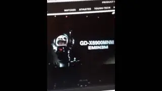 NEW G-SHOCK WATCH 2013 [EMINEM]