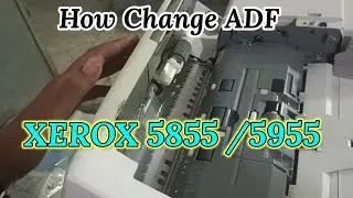 Как заменить сканер ADF Xerox 5855 Xerox 5955