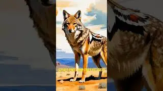 Coyote &ndash; The Trickster God of Native American Mythology 🐺#shorts#god