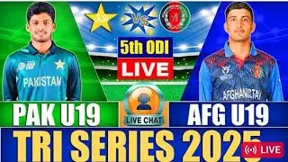 Live Pakistan u19 Vs Afghanistan u19 Live Cricket Score Commentary PAK vs AFG Live 1st Innings
