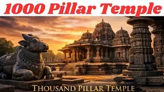 Thousand Pillar Temple Hanamakonda History | Rudreswara Swamy Temple | Kakatiya Architecture