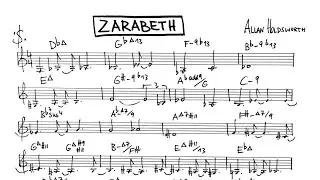 Allan Holdsworth: Zarabeth [lead sheet]