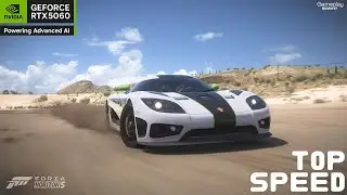 TOP SPEED FASTEST CAR IN FORZA HORIZON 5