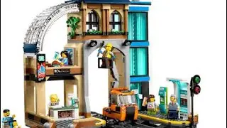 We&rsquo;re Using The LEGO Central Train Station 60469 As An Entrance To Theo&rsquo;s Underground Metro Station 