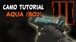Call of Duty: Black Ops 3 Beta - Paint Shop | BO2 Aqua Camo | Tutorial
