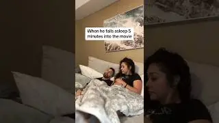 When he falls asleep 5 minutes into the movie 🤣 #shorts