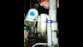 Nested triple inverted showerhead w/ ashcatchers