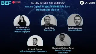 VC Insights in Middle East: BioTech and MedTech