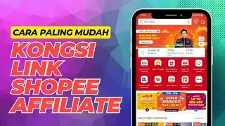 Cara Paling Mudah Kongsi Link Shopee Affiliate