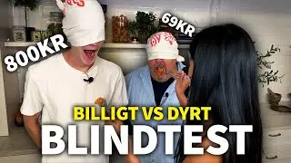 Blindtest, billigt vs dyrt! | Vinsmart TV med M&auml;sterkocks-Nicke