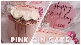 Pink Gin Cake
