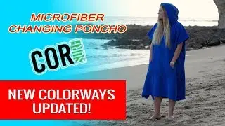 The COR Surf Changing Poncho - Towel Robe