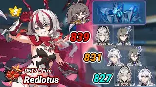 Redlotus D517: Litost (Fire) 827~839 Pts - S0 Coralie, Helia, Vita, HOFi, Dreamseeker SS
