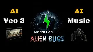 Alien Bugs: (AI / Veo 3) - Digital Reflections of Our Lives