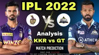KKR vs GT IPL 2022 35th Match Prediction & Dream11- 23 April| Kolkata vs Gujarat | Dy Patil Pitch