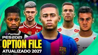 IT'S OUT! PES 2021 UPDATED for 2027 on PS4 and PS5 🔥 Option File with COMPLETE BRASILEIRÃO