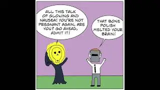 Talking Gerald & The Afterlife 410 Filthly Admitter#comicstrips