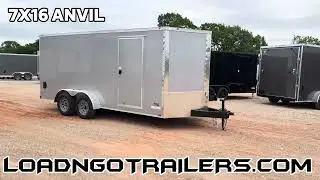 7x16 Anvil Enclosed Trailer #38438