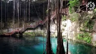 Lautaro Videlab @ Cenote secreto Maya for Hybrid Monument (chill atmospheric organic house dj set)