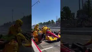 Alex Palou's pitstop 🏁|| Credits: Chip Ganassi Racing