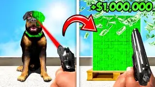 В GTA 5 всё, что я СТРЕЛЯЮ, превращается в ДЕНЬГИ