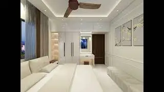 2BHK Flate interior design/Latest 2BHK home interior designe/open kitchen design 