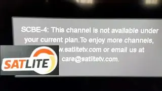 SCBE-4: This channel is not available under your current plan | bhonz pimentel